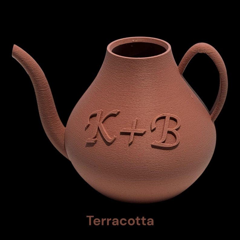 Personalized Nari Watering Can in Sustainable Wood
