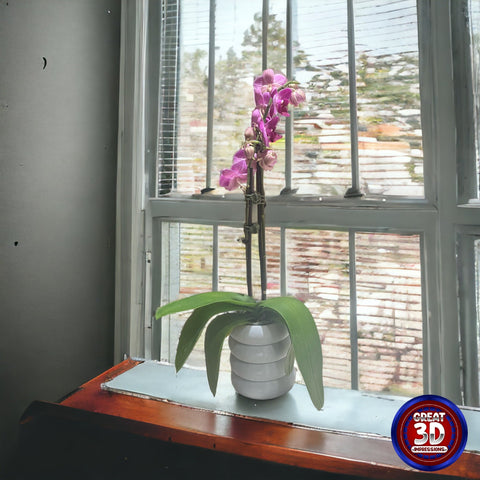 Elegant Orchid Vase - Great 3D Impressions