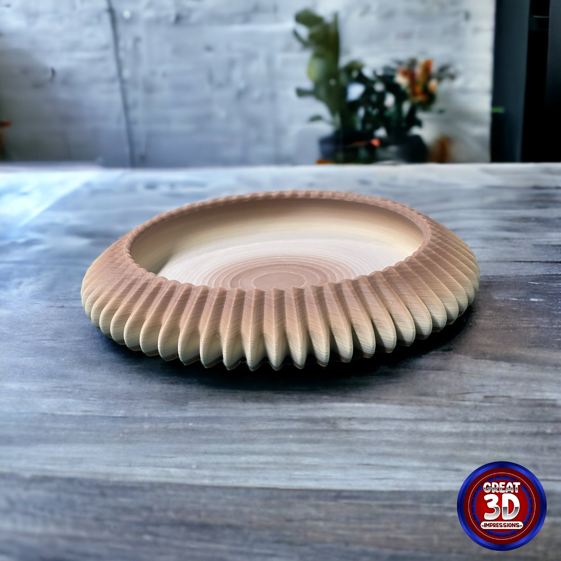 Snail Core Bowl, Unique 3D Printed Decor, Spiral Design, Artistic Tableware, Conversation Starter, Home Accents