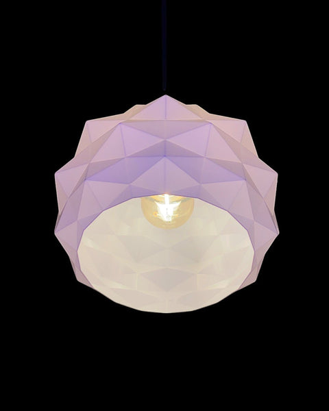 Modern Faceted Geometric Pendant Light - Great 3D Impressions