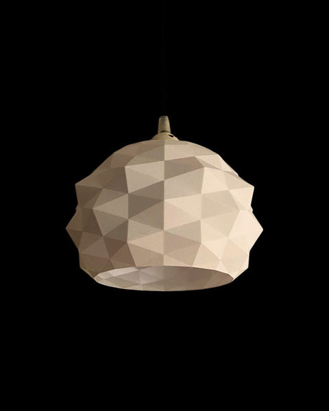 Modern Faceted Geometric Pendant Light - Great 3D Impressions