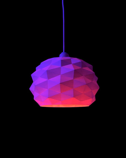 Modern Faceted Geometric Pendant Light - Great 3D Impressions