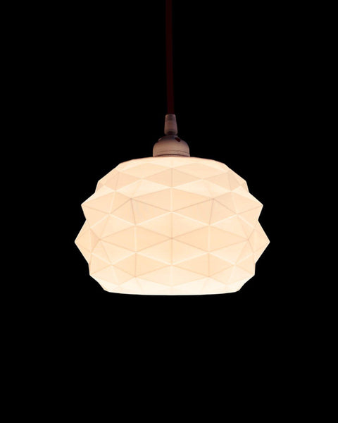 Modern Faceted Geometric Pendant Light - Great 3D Impressions