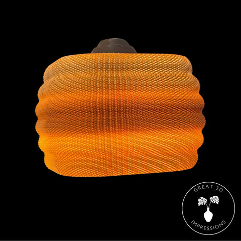 Square Daira Woven Texture Lampshade - Great 3D Impressions